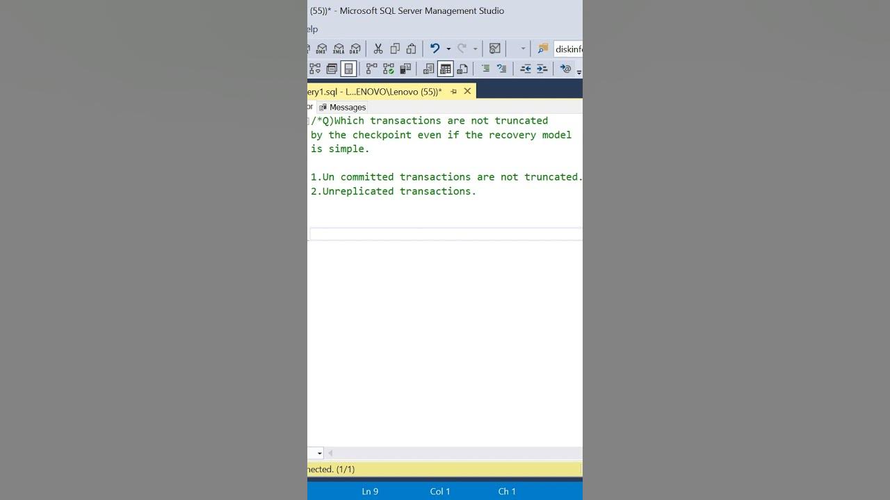 Ms sql dba interview questions and answers question 10 youtube