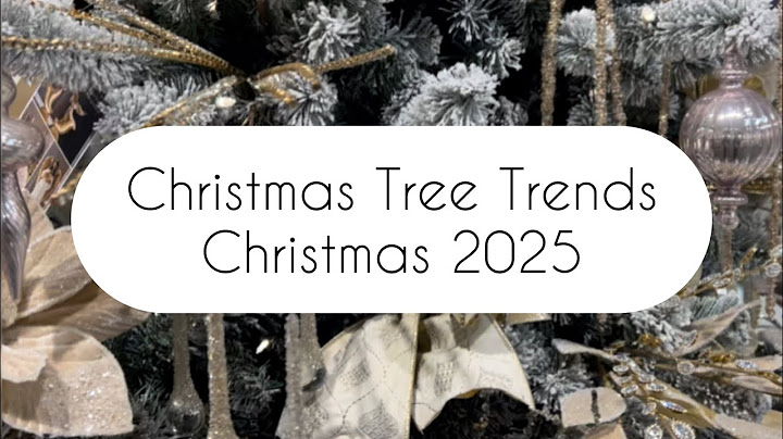 Christmas Tree Trends at 🧺Atlanta Market🧺 | Christmas 2025🎄