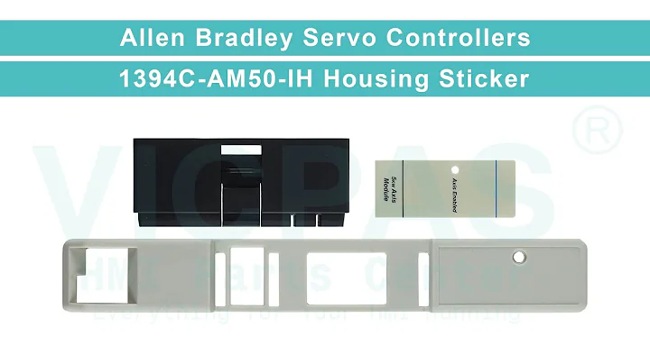 Allen Bradley Servo Controllers Series 1394C-AM50-IH Outer Covering Sticker Replacement