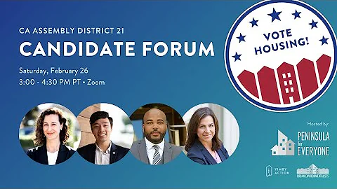 CA AD 21 Candidate Forum