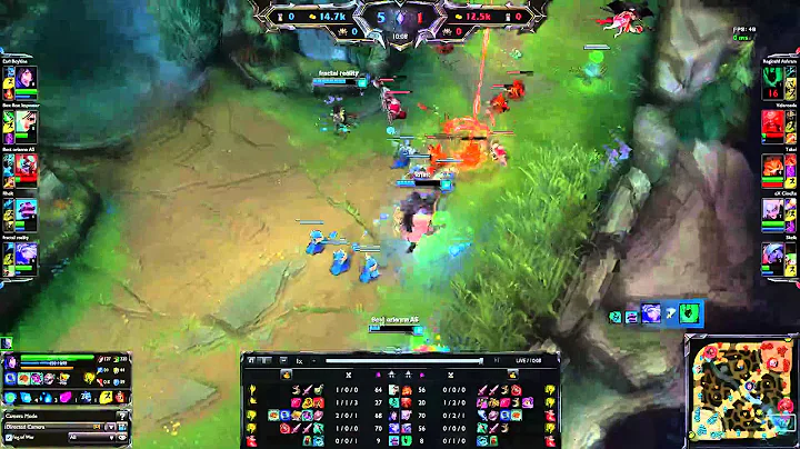 Casting League of Legends