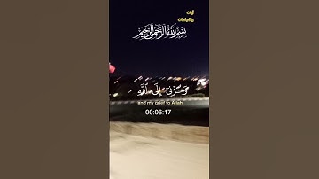 إنما أشكوا بثي وحزني إلى الله || سورة يوسف