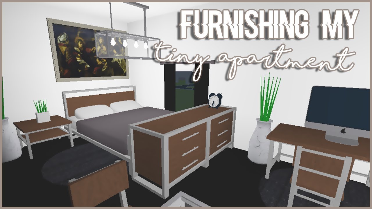 Furnishing My Tiny Apartment Rocitizens Roblox Youtube