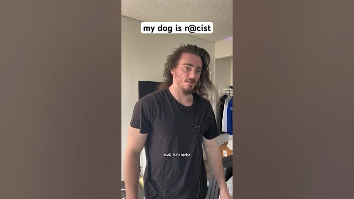 my dog is r@cist #shorts #comedy #funny