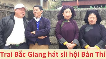 Trai Bắc Giang và gái Lộc Bình hát sli hội Bản Thí - m5