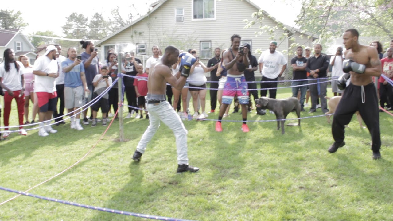 amateur women backyard fighting