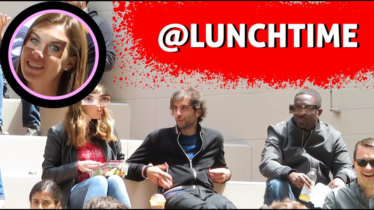 Talking to People at Lunchtime