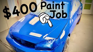 $400 Paint Job DIY Single Stage ALK200 YOU NEED TO SEE THIS