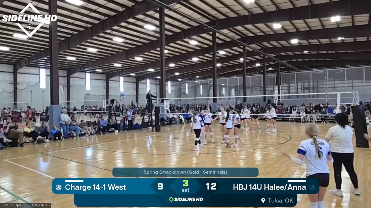 Charge 14-1 West @ HBJ 14U Halee/Anna (2026.03.08)