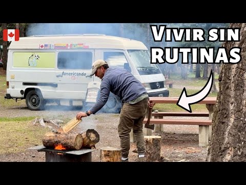 ASÍ es como VIVO en un MOTORHOME - Viajando desde #argentina a #canada 🚐