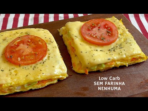 NÃO COMA PÃO - RÁPIDO, SAUDÁVEL, DELICIOSO e BARATO - Sem Leite, sem Farinha (Só 5 minutos)