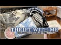 SO MUCH TOILE! 😍 Thrift With Me for Vintage &amp; Antiques! Home Decor Thrifting / Goodwill Thrift Haul