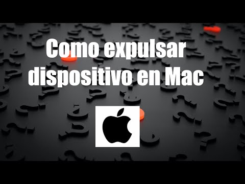 Como expulsar dispositivo en Mac
