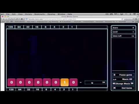Cisco Binary Game