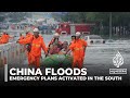 Torrential rains ravage southern China, thousands displaced