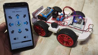 How To Build a WiFi Based Robot with Android Application Control | Android App with MIT App Inventor screenshot 1