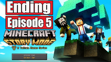 Minecraft Story Mode Episode 5 Gameplay Walkthrough Part 3 Ending - No Commentary FULL EPISODE