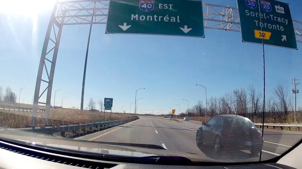 GoPro Hero 4 Black Time Lapse - Road Trip to Montreal Canada