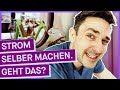 DIY-Strom-Challenge: 24h vom selbst erzeugten Strom leben. Geht das?