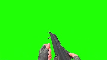 MW2 Lachmann Sub Inspect and Reload Green screen