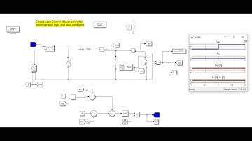 Buck DC-DC converter MATHLAB/Simulink Simulation model