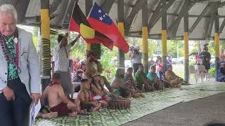 Toa Samoa (NRL) Traditional Ava ceremony (Maota Fono ) Deception Bay Brisbane 2023