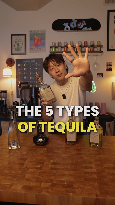 5 Different Types of Tequila #tequila #bartender #bartending #mixology #barchemistry #cocktails