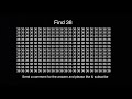 Find 38 in 20 seconds . Fun number games