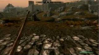 Adventures in Skyrim Part 5 - Skyrim physics are weird