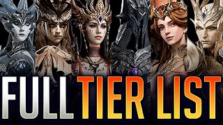DRAGONHEIR FULL TIER LIST DONE BY THE PRO'S!