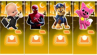 The Boss Baby 🆚 Spider Man 🆚 PAW Patroll 🆚 Pinkfong 🆚 Who Will Win?