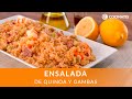 ENSALADA de QUINOA y GAMBAS 🦐 ¡Una receta fresca y muy nutritiva para los días de calor!- Cocinatis