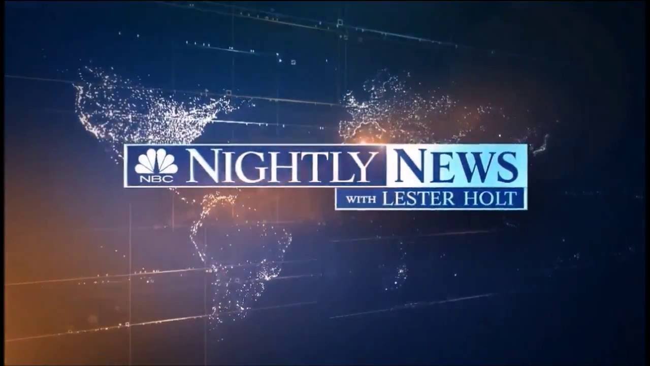 NBC Nightly News Opening and Closing YouTube