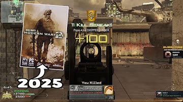 MW2 In 2025 Is EASY:INSANE "FLAWLESS 50CAL & M4 SILENCED" NUKE ON HIGHRISE TDM!