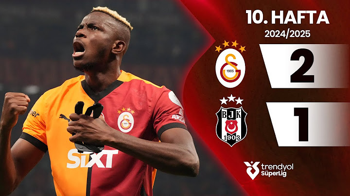Galatasaray (2-1) Beşiktaş | 10. Hafta - Trendyol Süper Lig 2024/2025 Sezonu