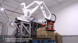 Robotic Case Palletizer - Row Palletizing System - NuMove