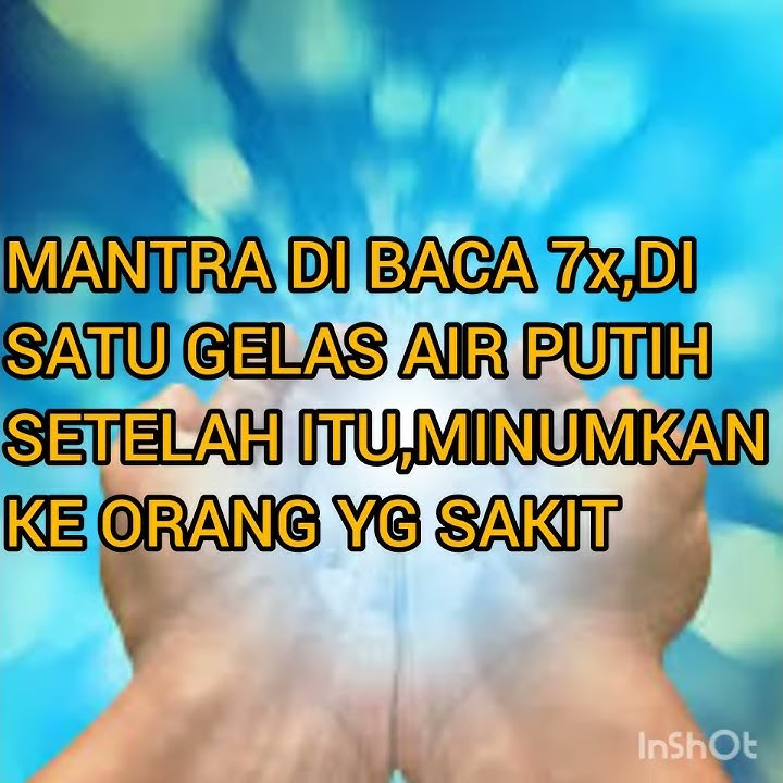 'MANTRA PENYEMBUHAN SEDULUR PAPAT LIMO PANCER'