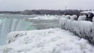 Niagara Falls in the winter, Music by Olga Blue