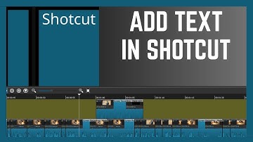 How To Add Text On Video Clips In Shotcut | Shotcut Tutorial