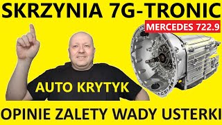 Mercedes 7G-Tronic 722.9 Opinia Automatyczna Skrzynia Biegów Zalety, Wady, Usterki, Naprawa, Olej?