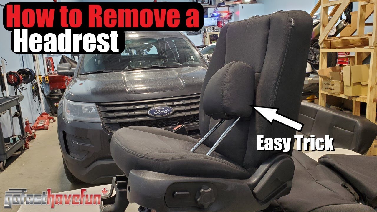 Head rest removal 