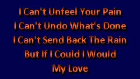 The Script Arms Open karaoke