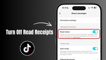 How to Turn Off TikTok Read Receipts? | Disable TikTok Message Read Status 