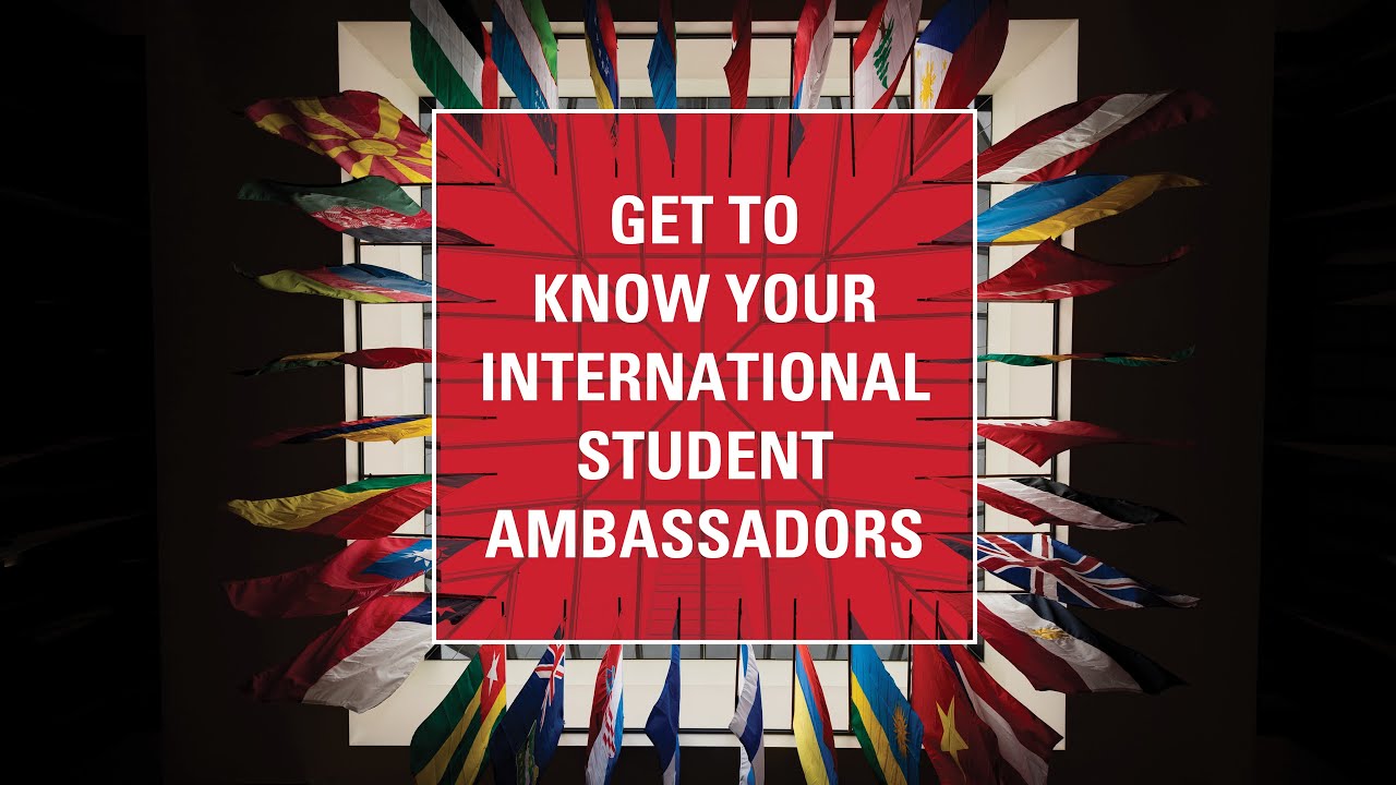 International Student Ambassadors YouTube