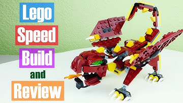 LEGO Creator Mythical Creatures (31073) Speed Build and Review | Victor Loves Toys!