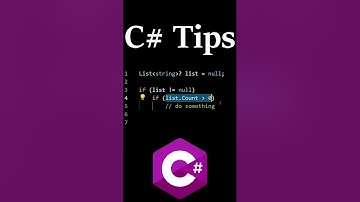 C# clean code tip - collection checking #shorts #csharp #dotnet #cleancode