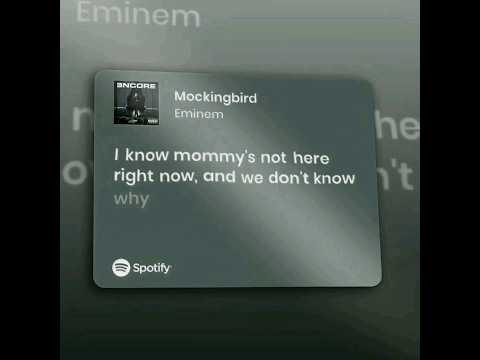 Eminem - Mockingbird | Eminem | MU6 - Music Library
