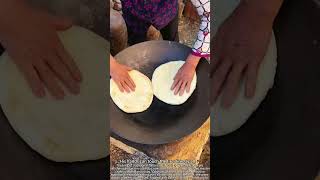 Baking Giant Crispy Bread: Ultimate Village Food! 🫓🔥