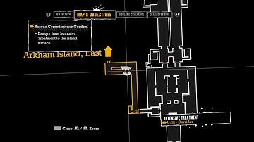 Batman: Return to Arkham - Arkham Asylum - Riddler Challenge - Utility Corridor.