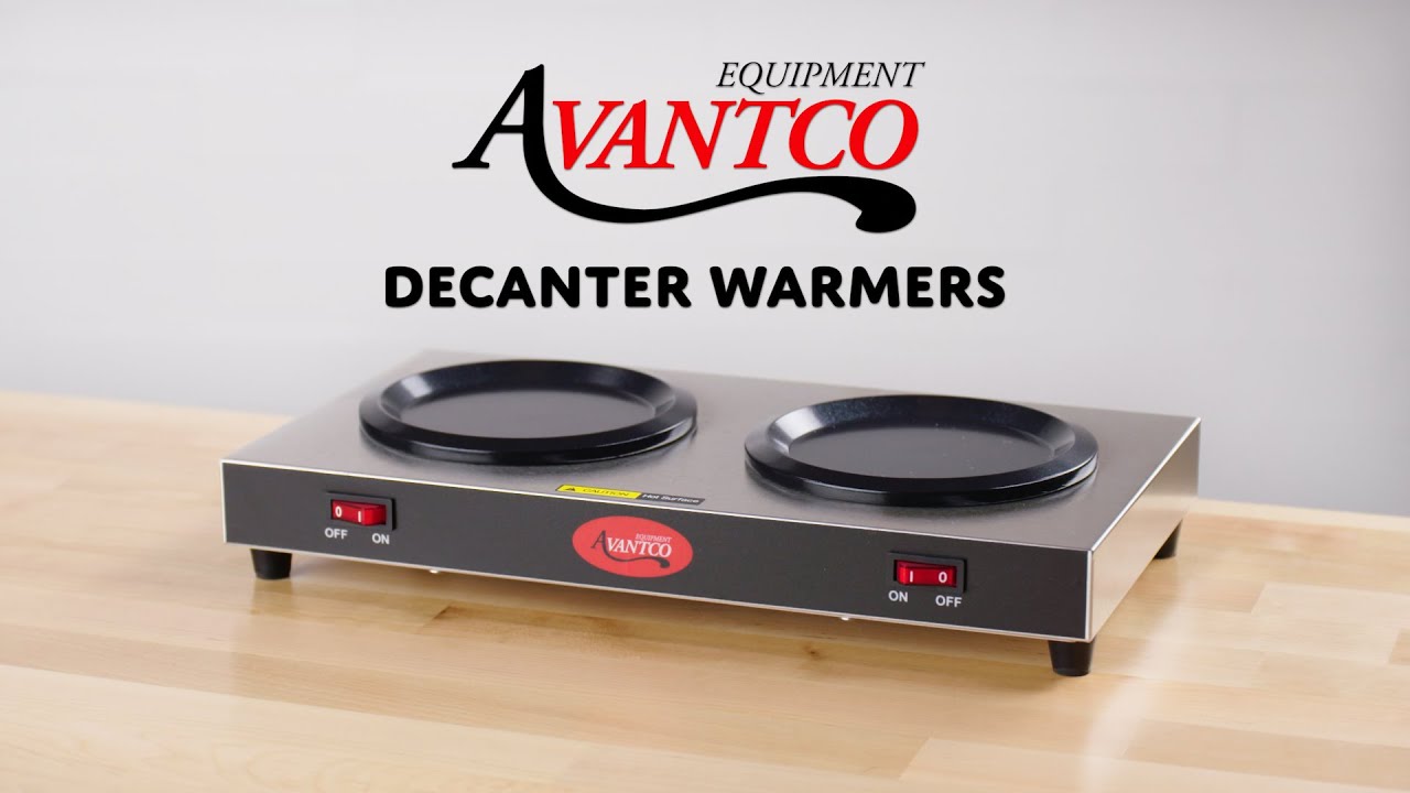 Avantco Coffee Decanter Warmers - YouTube